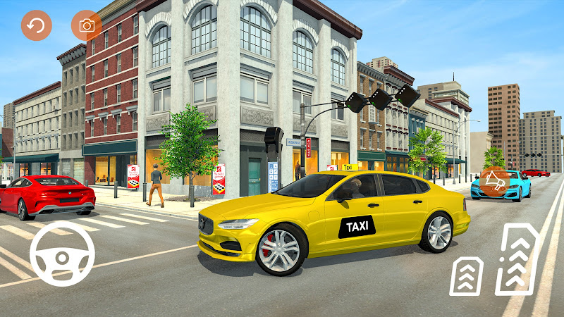 Grand Taxi simulator 3D game Screenshot 1