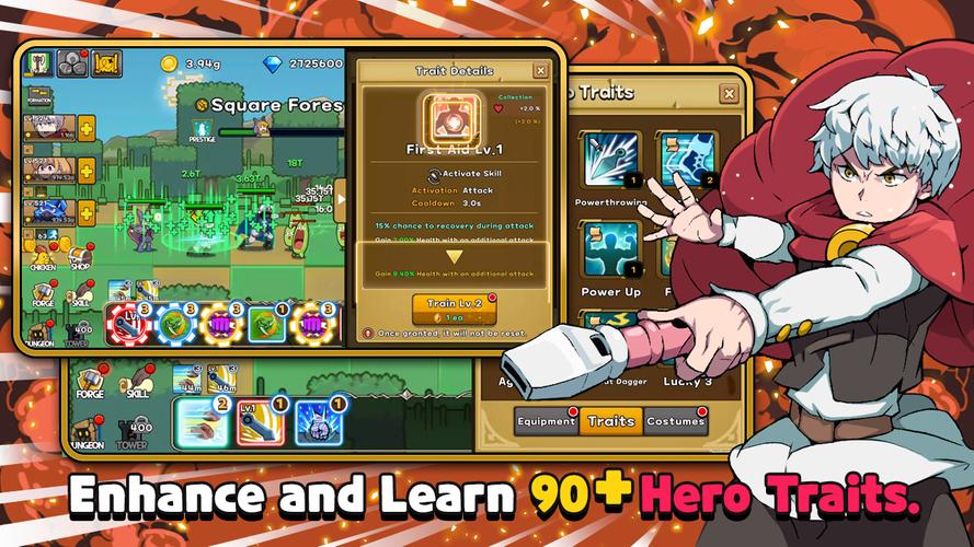Rebirth Tales: Idle RPG Скриншот 3