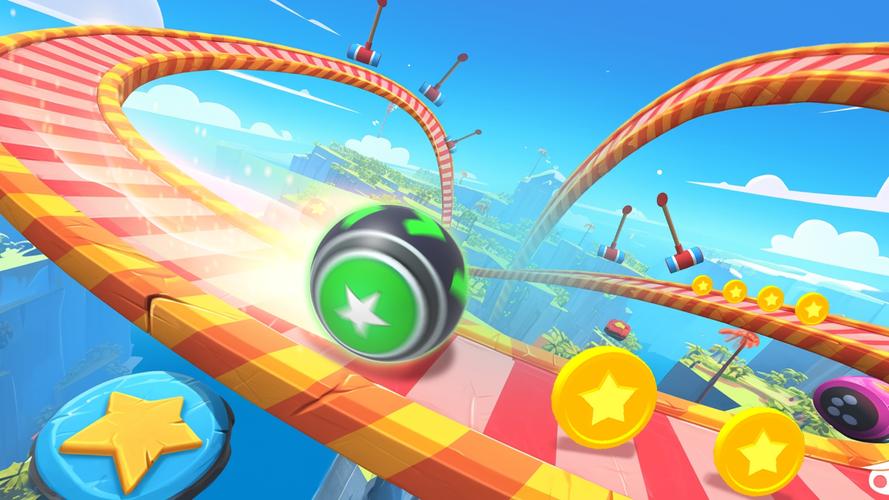 3D Super Rolling Ball Race ภาพหน้าจอ 3