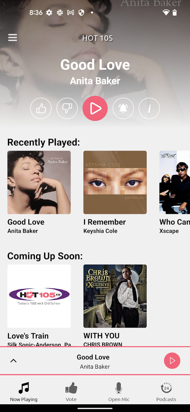 HOT 105 FM Miami スクリーンショット 2