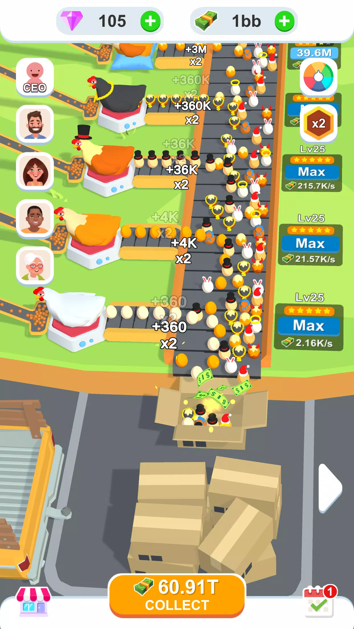 Idle Egg Factory應用截圖第2張