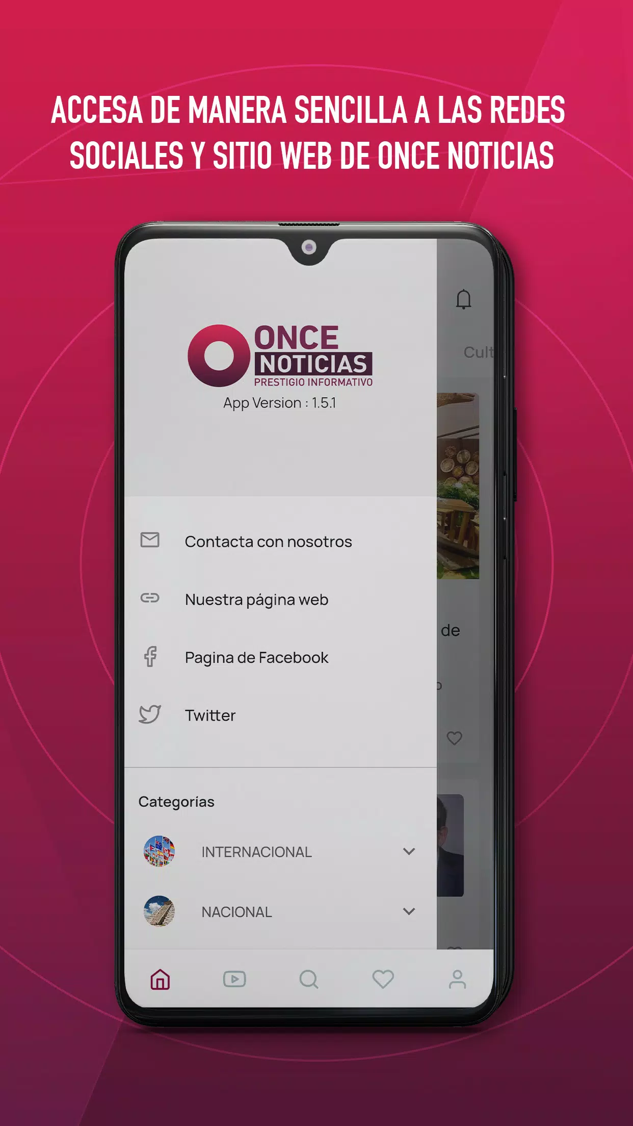 Once Noticias Captura de pantalla 1