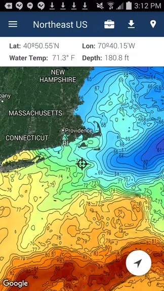 FishTrack - Fishing Charts Capture d'écran 3