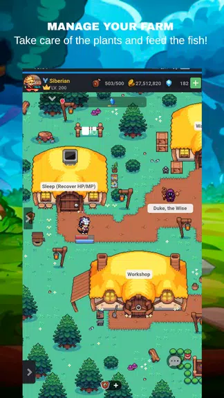 Mana Storia - Classic MMORPG Tangkapan skrin 1
