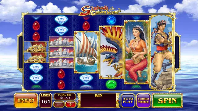 SINBAD’S GOLDEN VOYAGE (FREE CASINO SIMULATOR) Screenshot 2