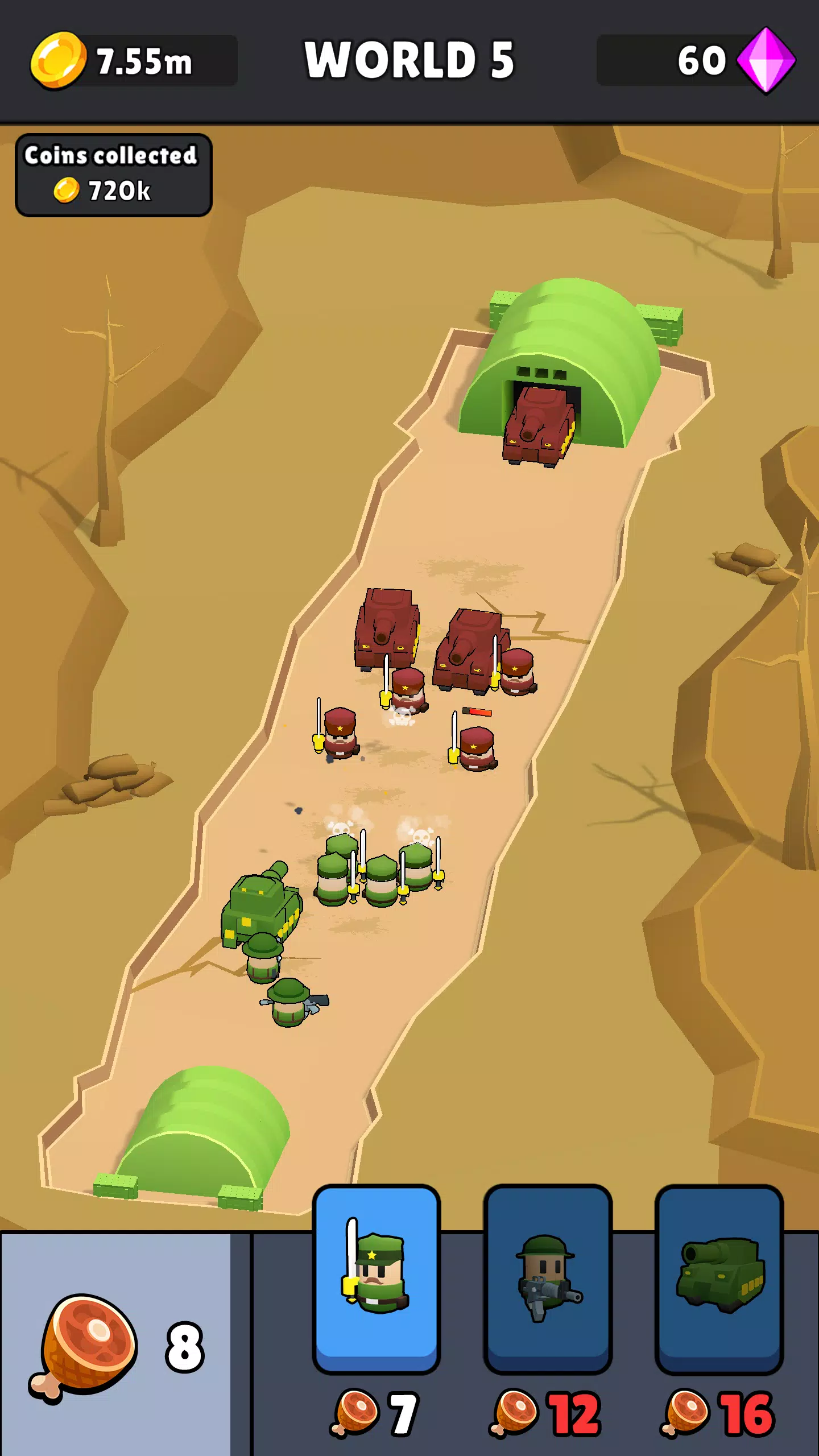 War of Tiny Warriors スクリーンショット 3