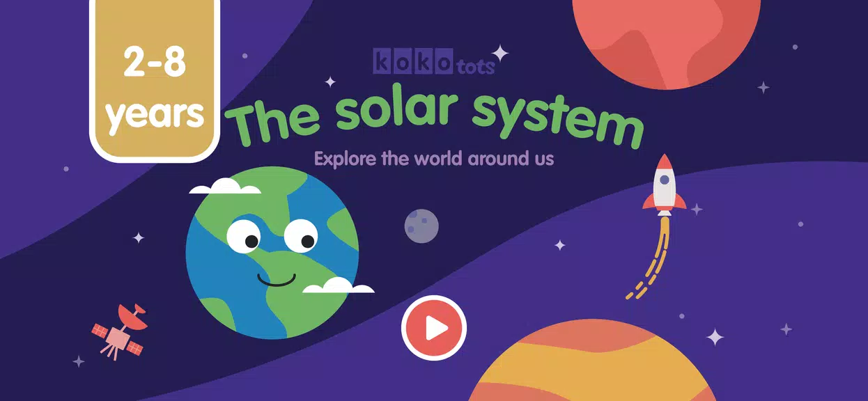 Solar System for kids ဖန်သားပြင်ဓာတ်ပုံ 1