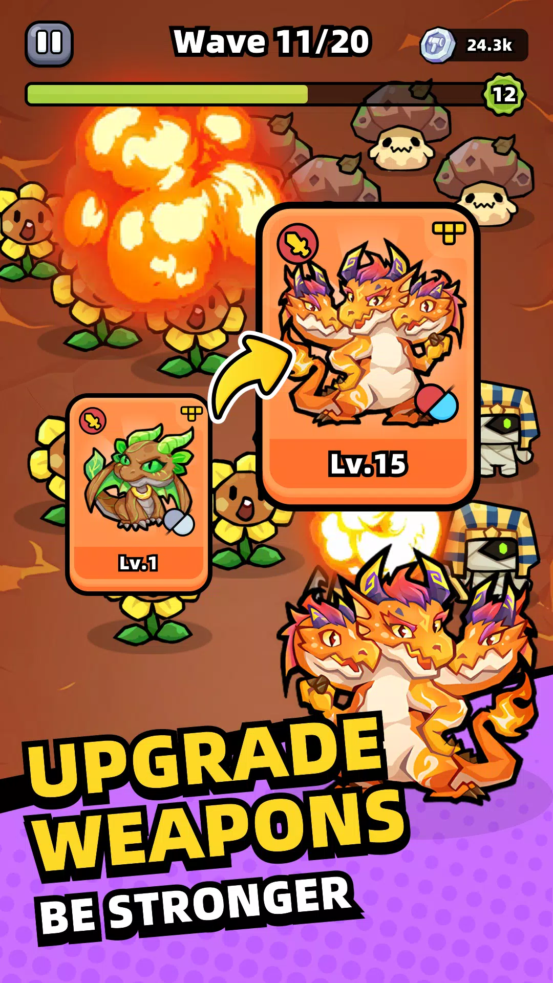 Weapon Master: Backpack Battle應用截圖第3張