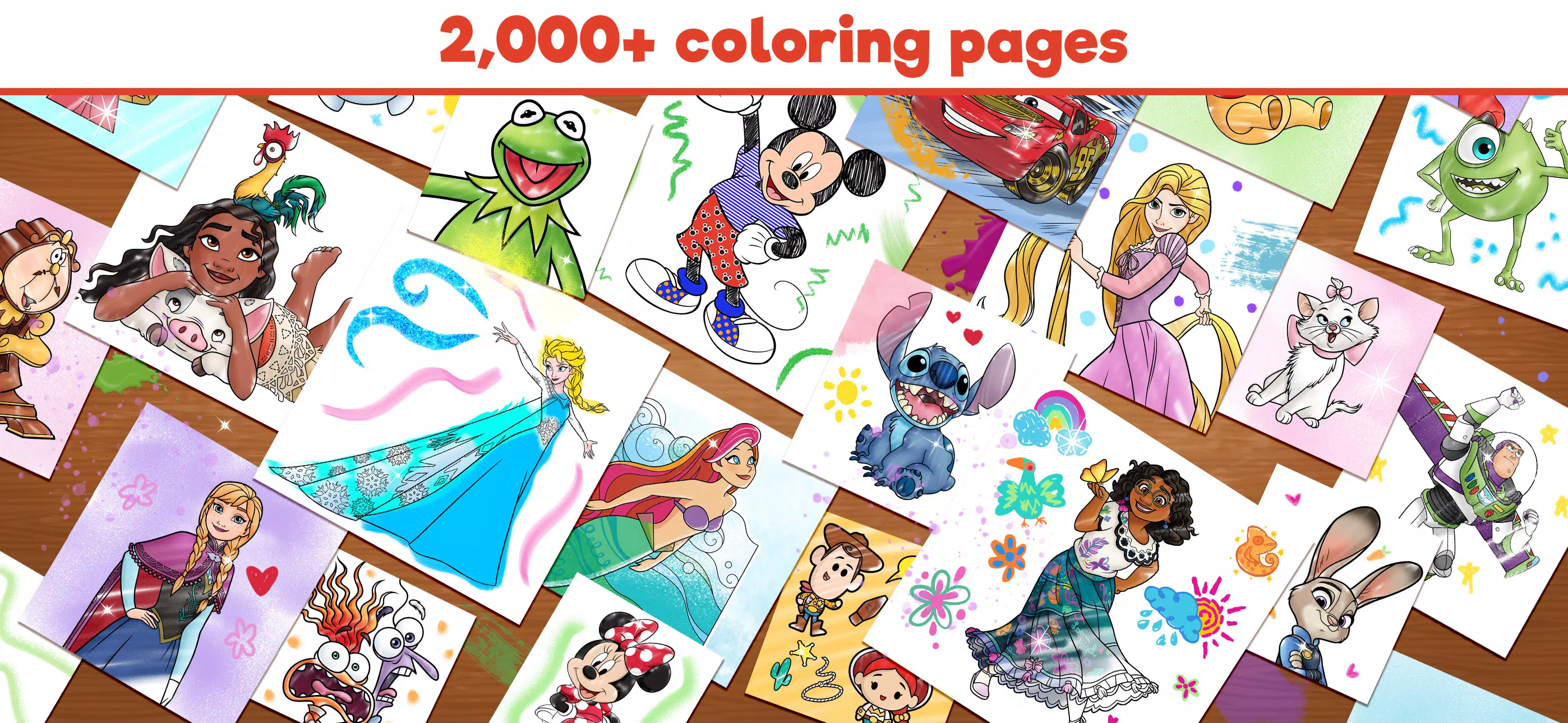 Disney Coloring World應用截圖第2張