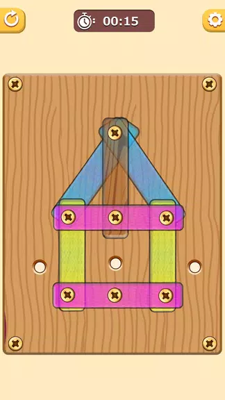 Nutty Puzzles: Screw and Solve ภาพหน้าจอ 2