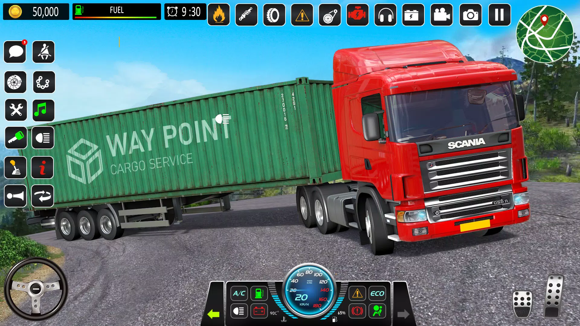 Mountain Truck Driving Games スクリーンショット 2