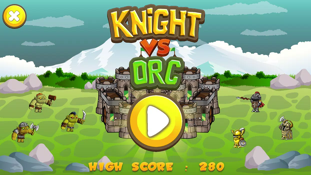 Knight vs Orc 스크린샷 1