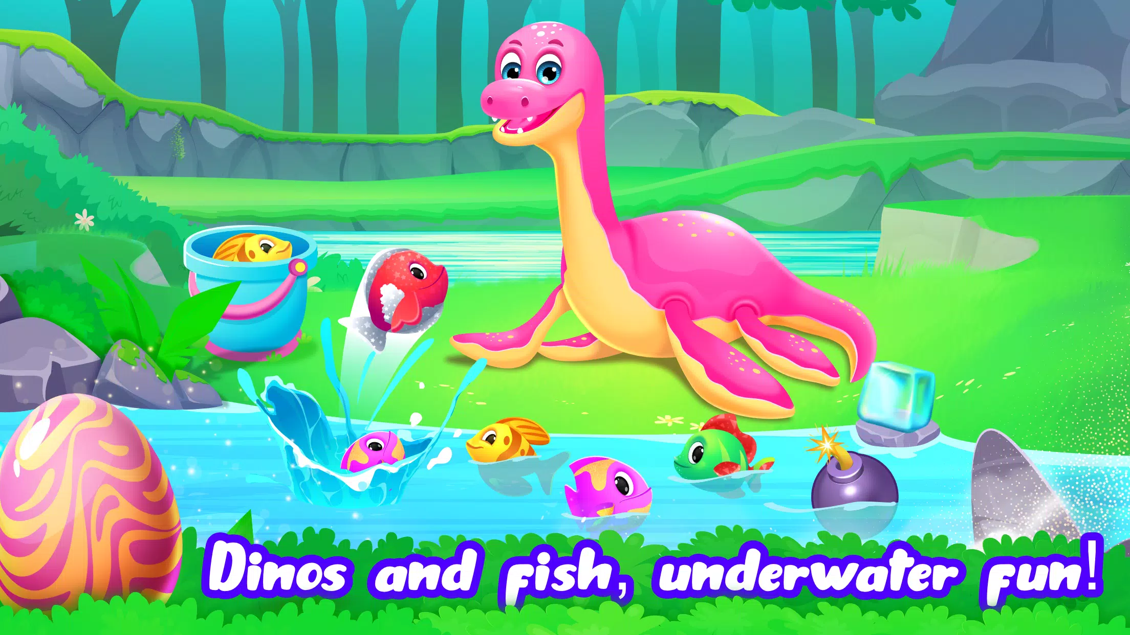 Dino World Jurassic for Kids Capture d'écran 2