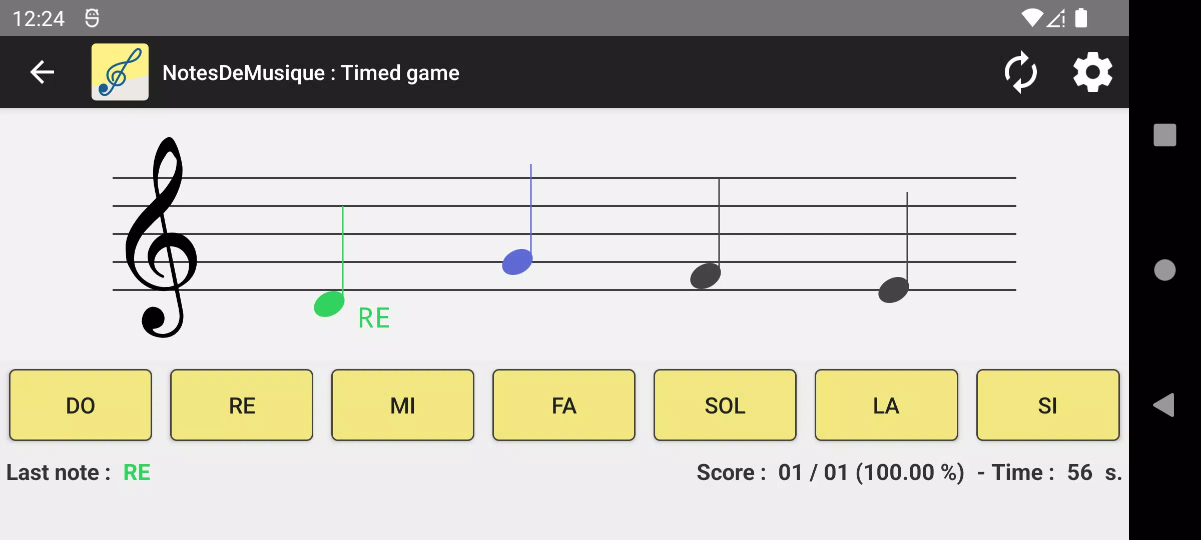 NotesDeMusique Capture d'écran 1