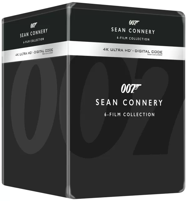 肖恩·康纳利（Sean Connery）的6张詹姆斯·邦德（James Bond）电影的4K收藏现在可用于预订
