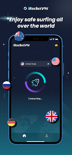 iRocketVPN - Secure VPN Proxy 스크린샷 3