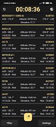 Look4Sat Satellite tracker स्क्रीनशॉट 1