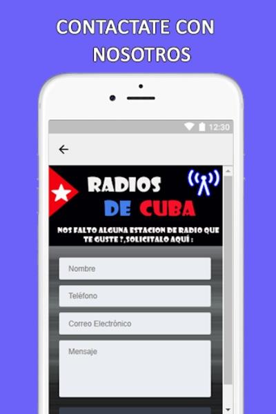 RadiosdeCuba Скриншот 1