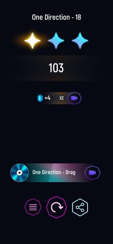 One direction Tiles Hop EDM Ru Schermafbeelding 1