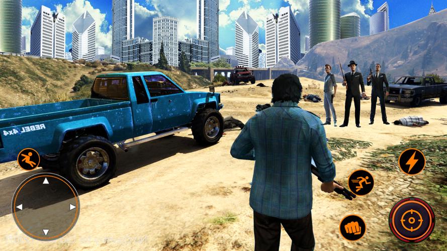 Gangster Simulator : Crime 3D Schermafbeelding 1