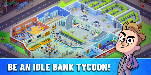 Idle Bank Tycoon: Money Empire Captura de pantalla 2