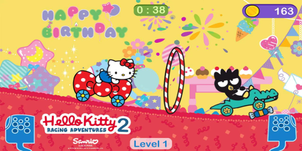 Hello Kitty games - car game 스크린샷 3