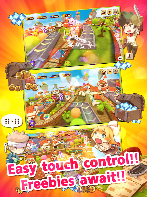 Dice Legend: Snake and Ladder Capture d'écran 2