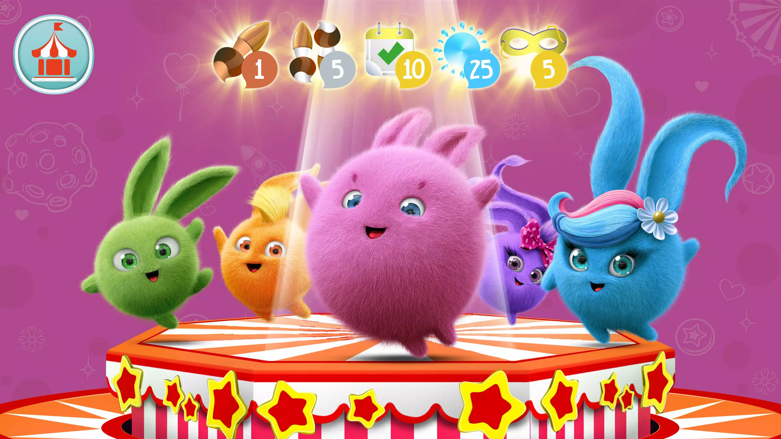 Sunny Bunnies: Coloring Book应用截图第4张