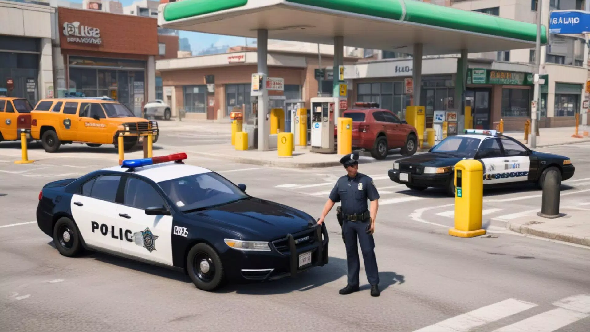 Police Sim Cop Simulator 2022 ภาพหน้าจอ 3