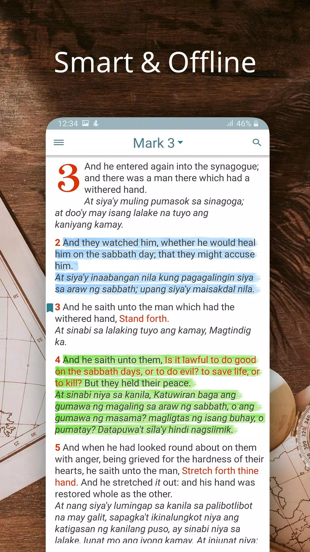 English Tagalog Bible Offline应用截图第1张