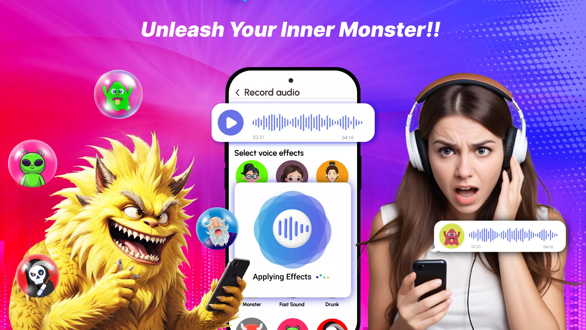 Voice Changer Male to Female Screenshot 4