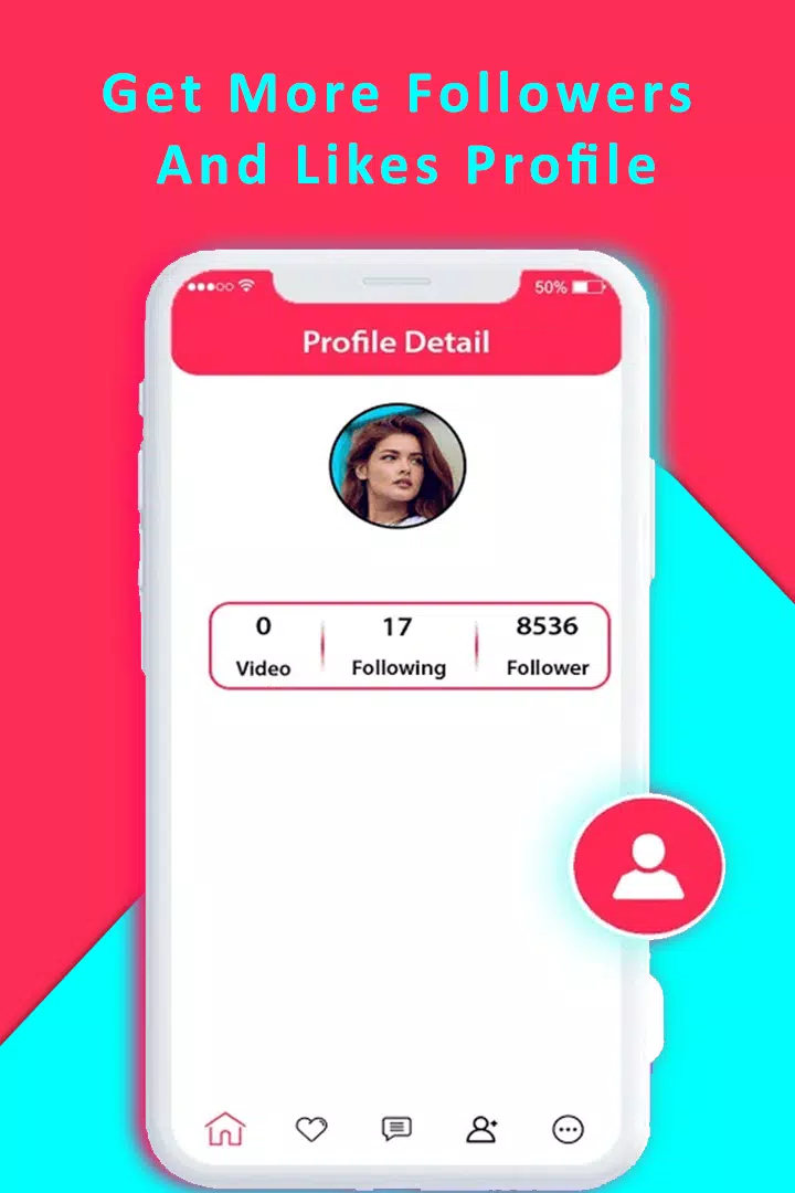Schermata VipTools - Followers and Likes For tiktok Free 2