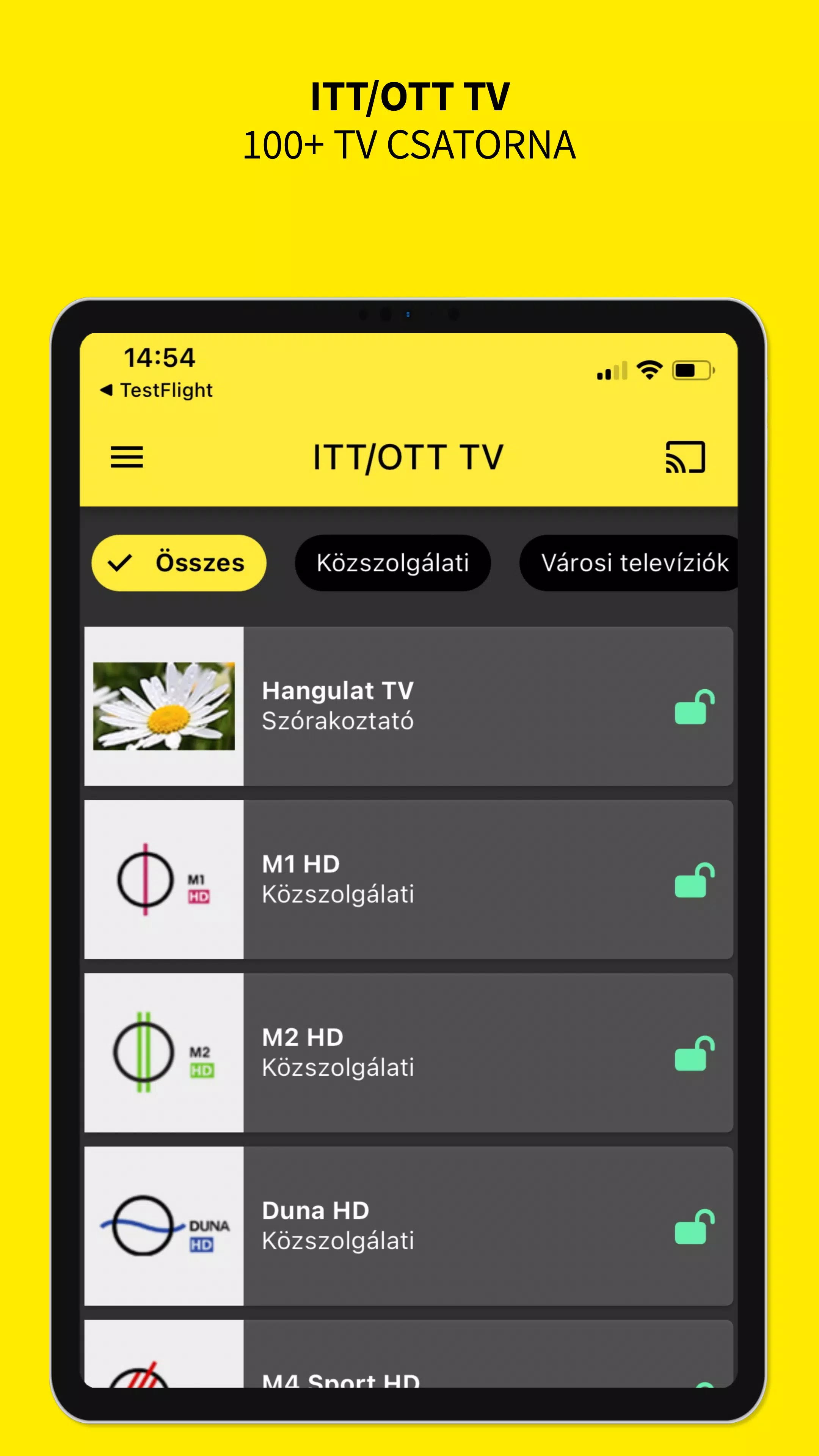 IttOtt Tv Capture d'écran 4