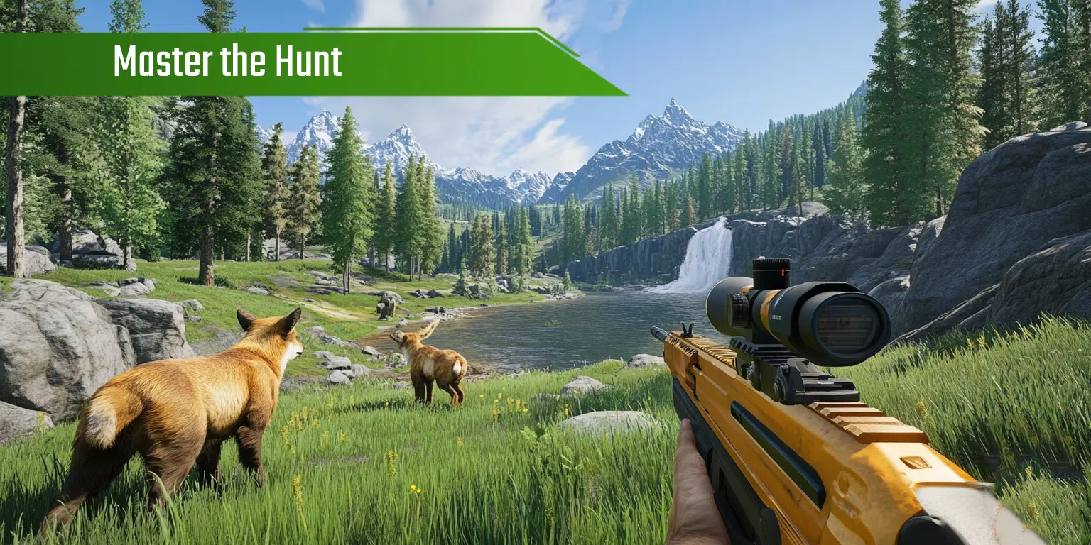 Sniper hunting jungle animals Ảnh chụp màn hình 1