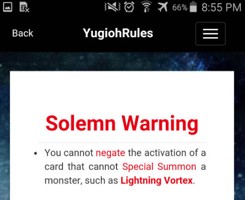 Yugirules [Card Rulings] スクリーンショット 3