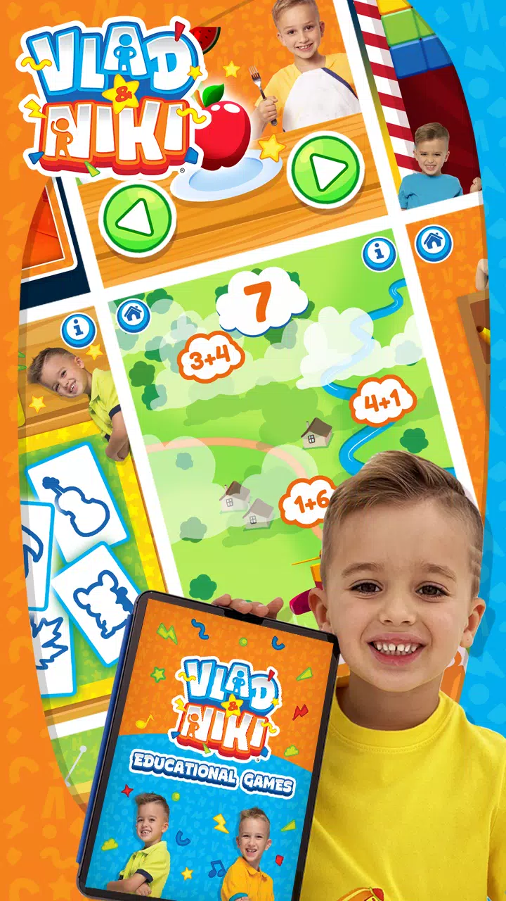 Vlad and Niki Educational Game Screenshot 1