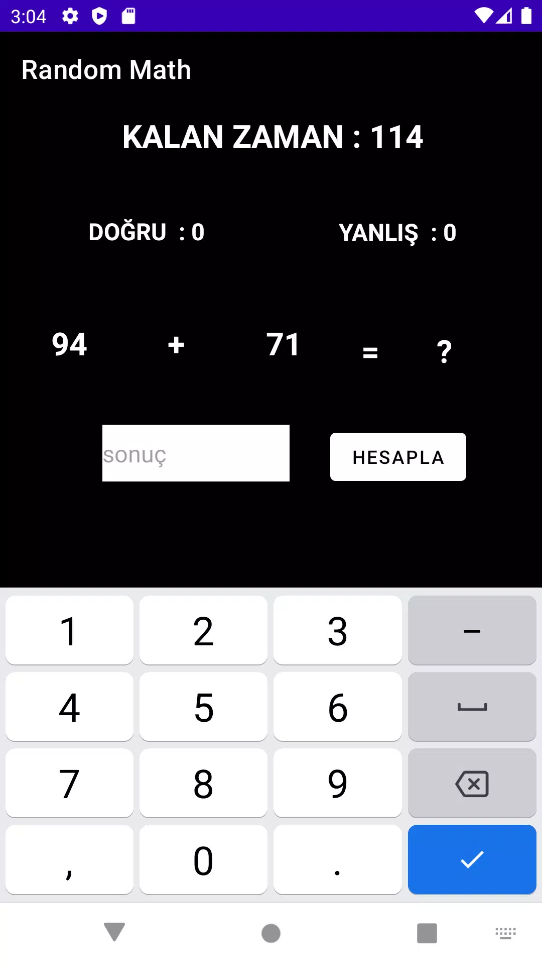 Random Math Ảnh chụp màn hình 3