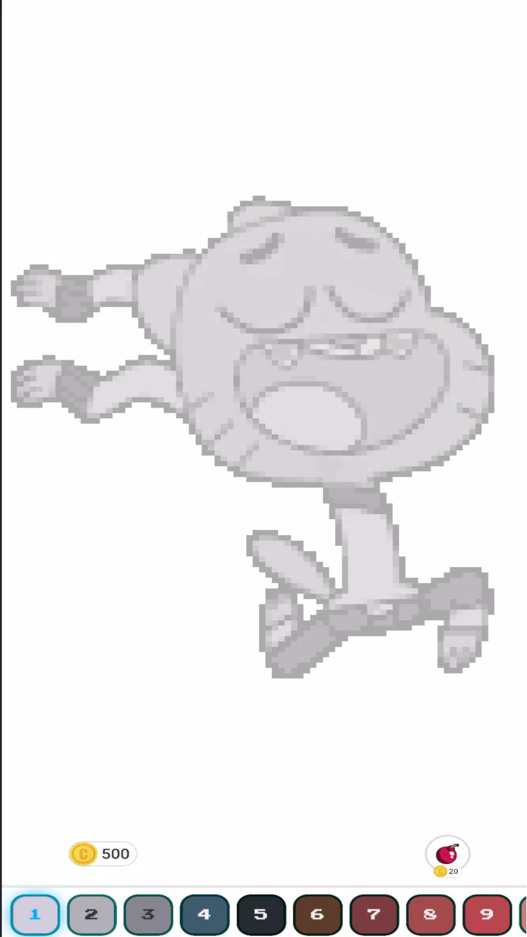 Gumball Pixel Art Coloring應用截圖第1張