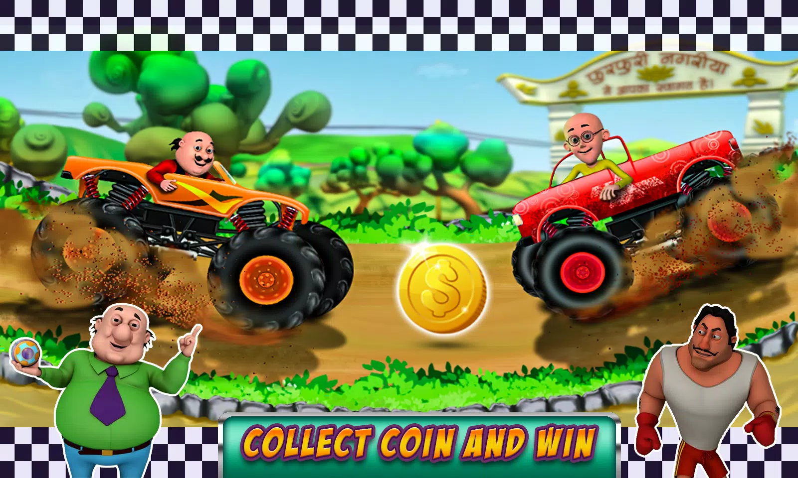 Motu Patlu Car Game 2 Screenshot 3
