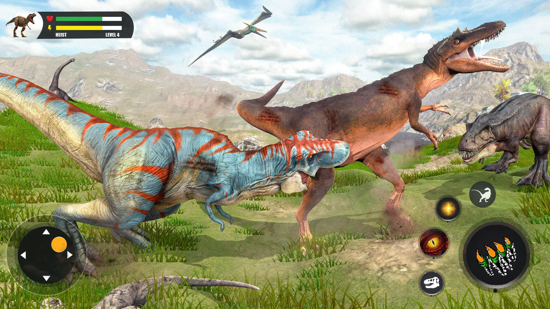 Real Dinosaur Simulator Games Tangkapan skrin 4