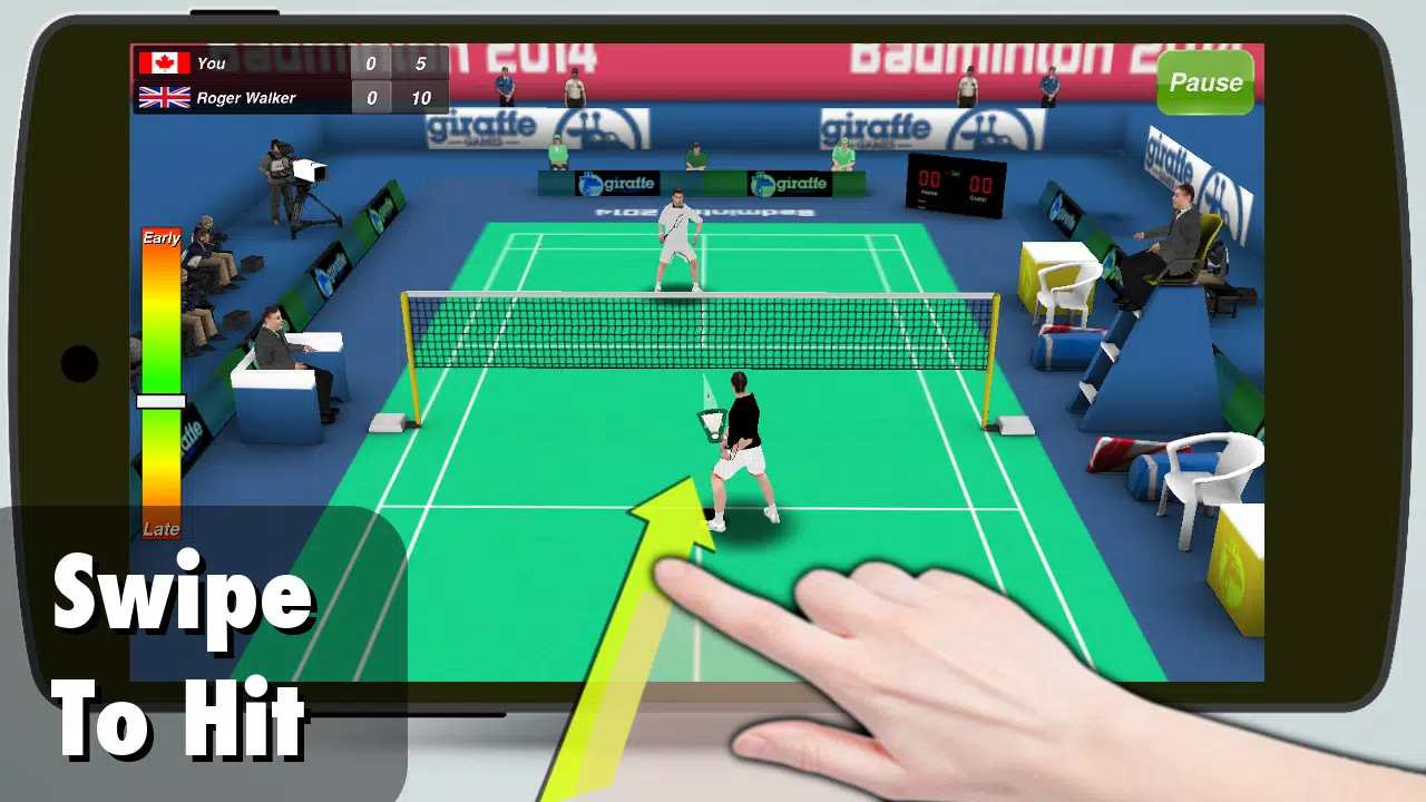 Badminton 3D Ảnh chụp màn hình 1