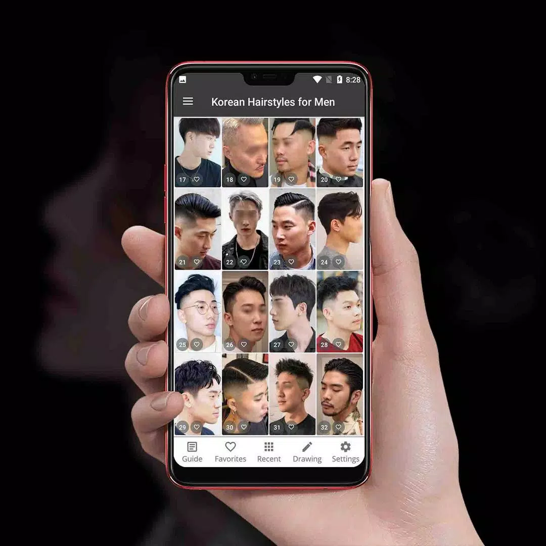 Korean Hairstyles for Men Screenshot 1