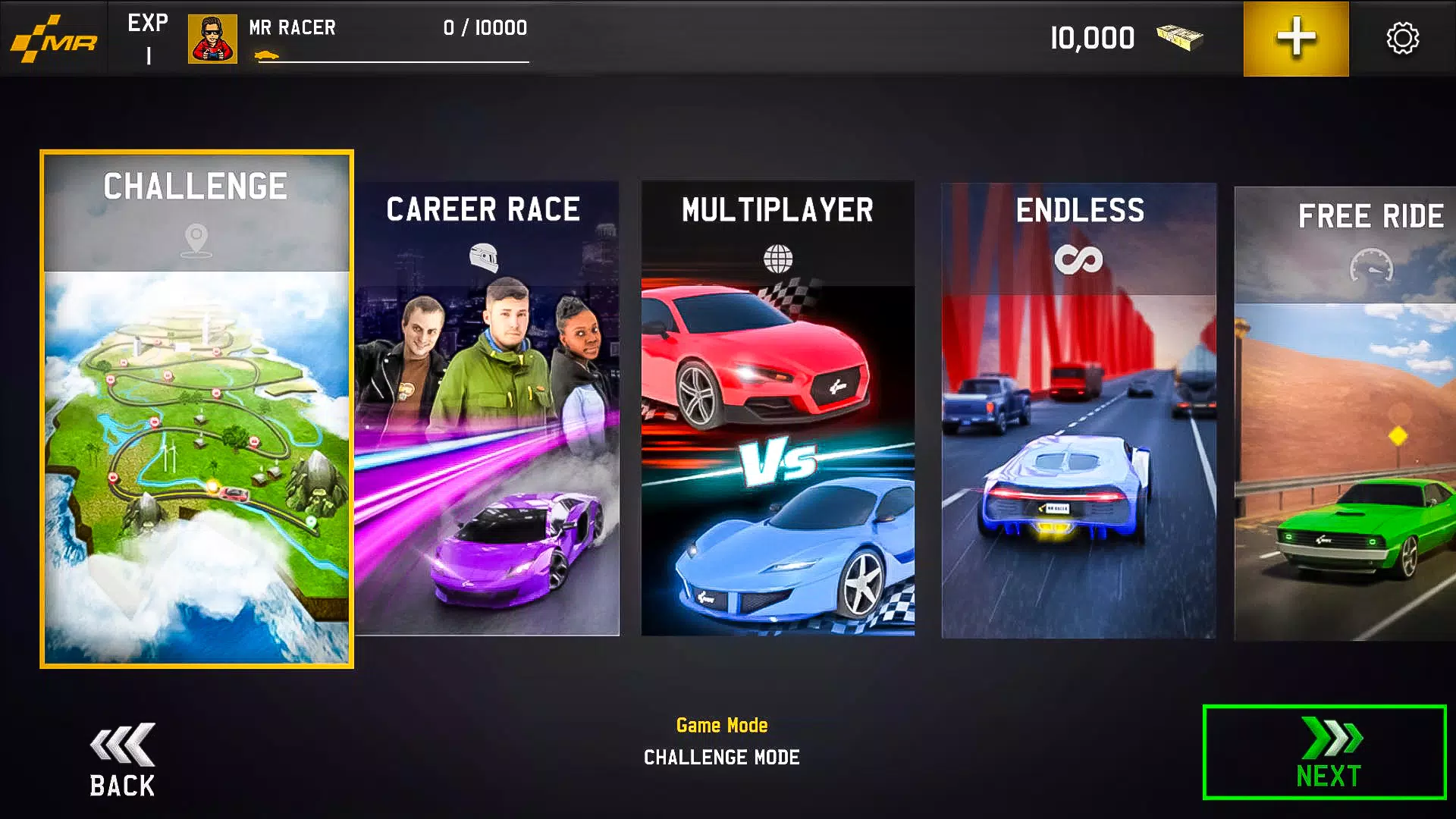 MR RACER - Android TV Schermafbeelding 3