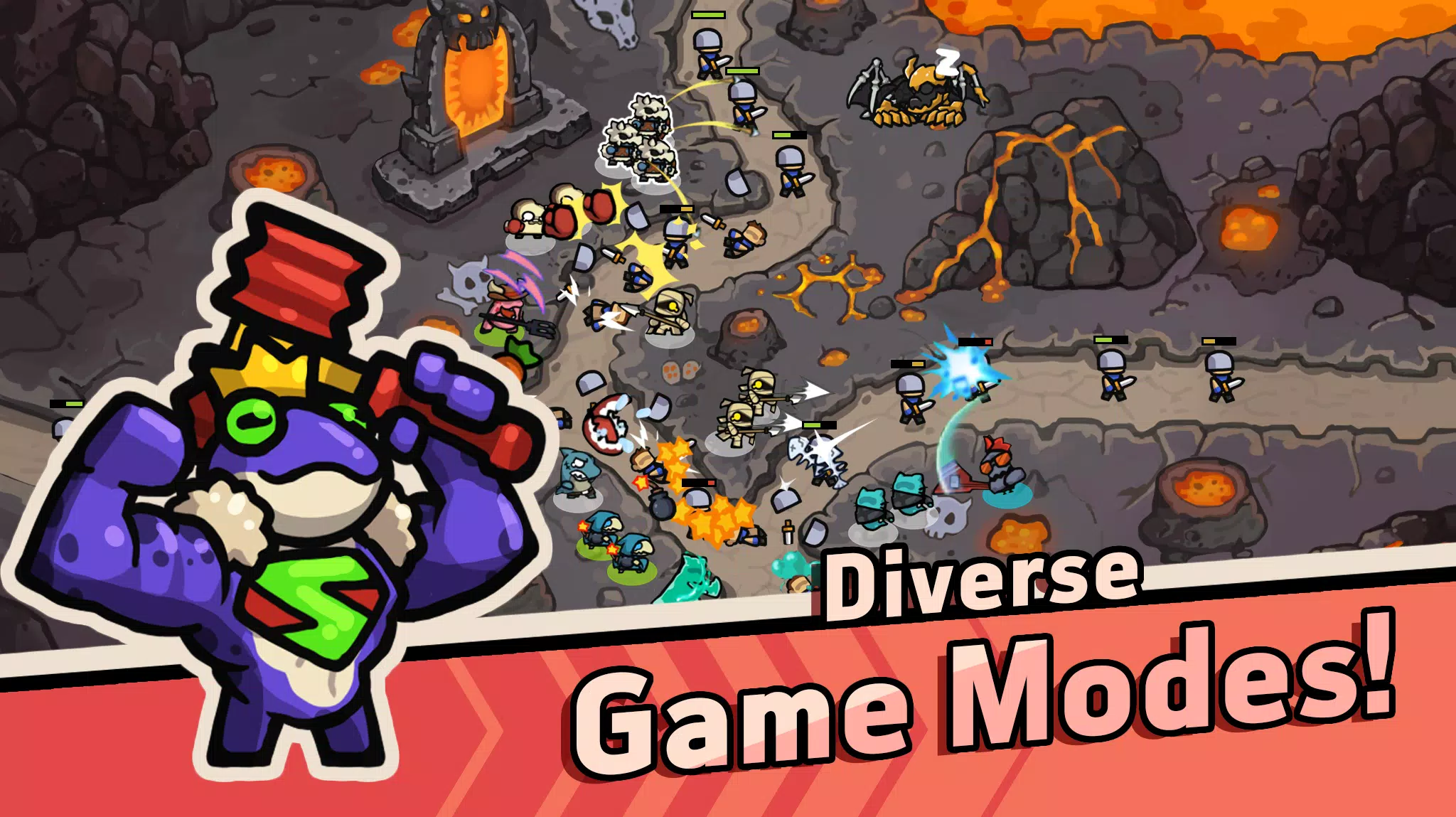 No Invade Pls : Defense Game 스크린샷 2