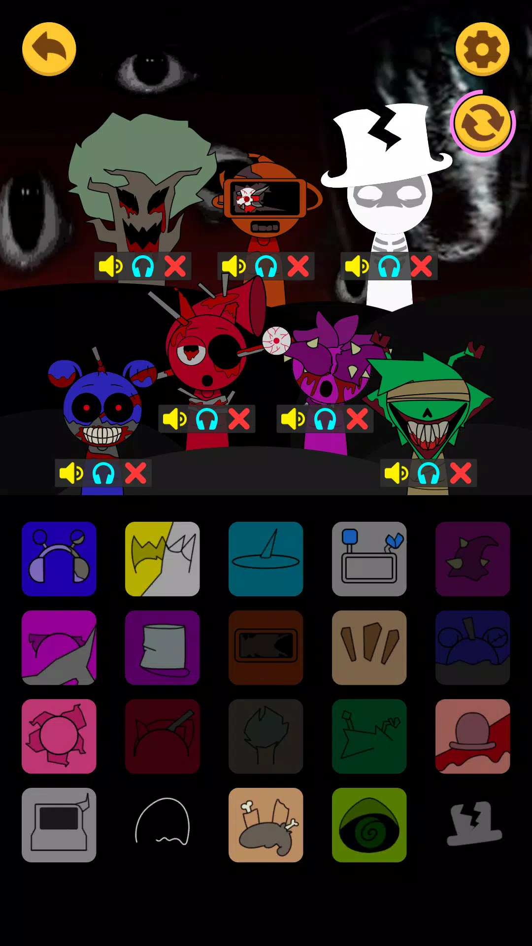 Music Beats: Cute or Scary Captura de pantalla 3