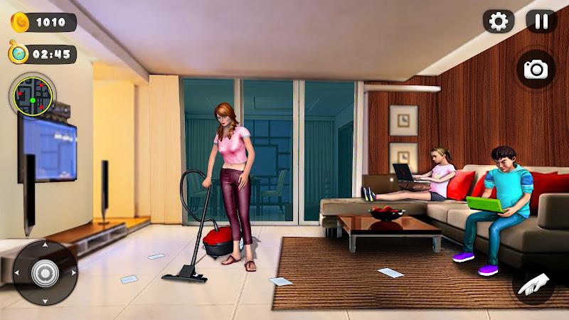 Virtual Mom Sim: Mother Game Schermafbeelding 3