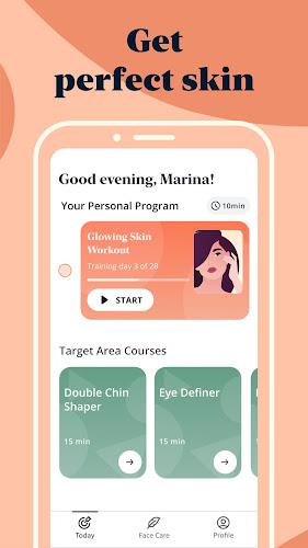 Luvly: Face Yoga & Exercise Screenshot 2