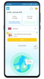 mVPN - Super Fast Unlimited Proxy & Secure Server Capture d'écran 1