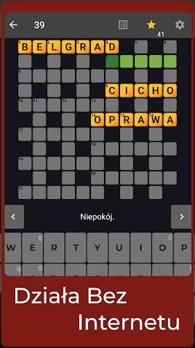 Krzyżówki Captura de pantalla 2