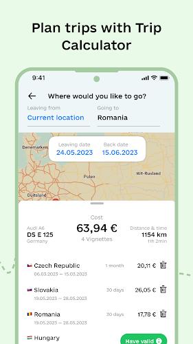 eTOLLs EU: Toll Payment & Maps Captura de pantalla 2